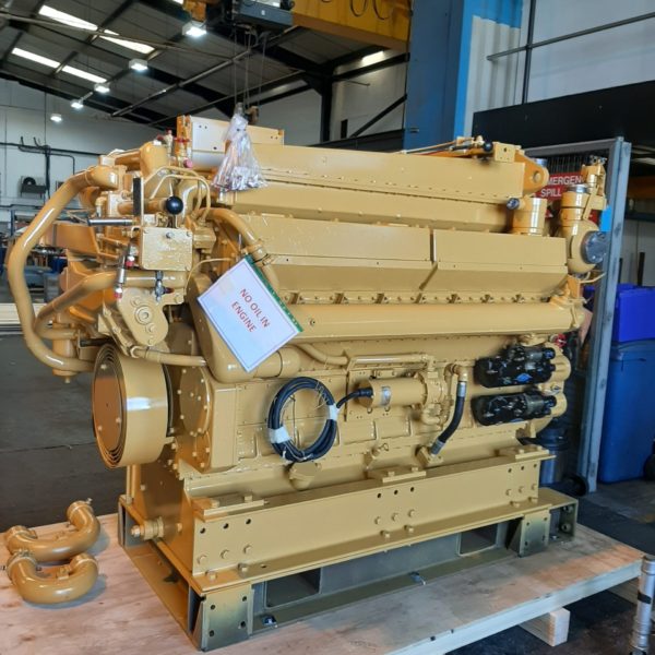 Failed Cat D349 Engine