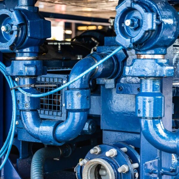 Cement pump unit