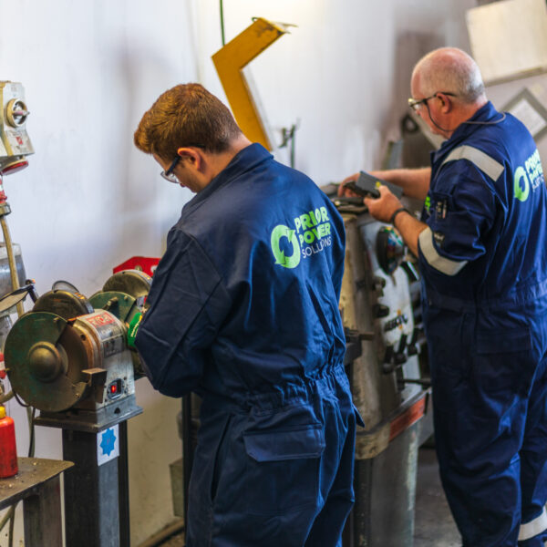 Manufacturing Apprentice Ethan With Tig Welder Steve Cox Credit Graeme Taplin