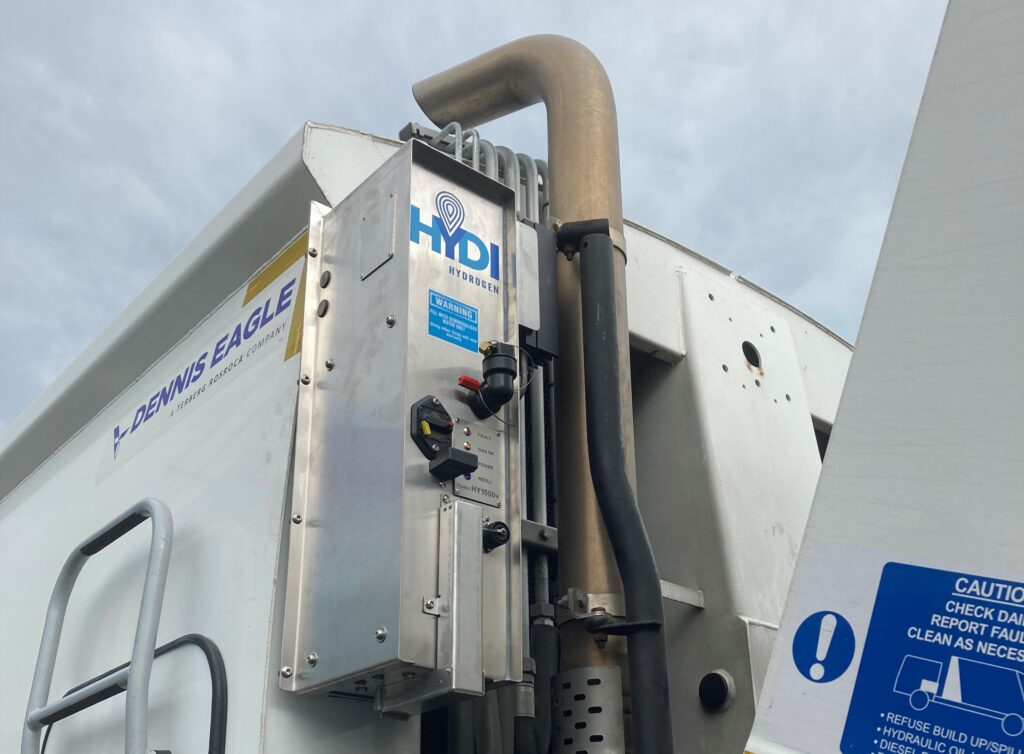 Hydrogen Diesel Refuse Truck