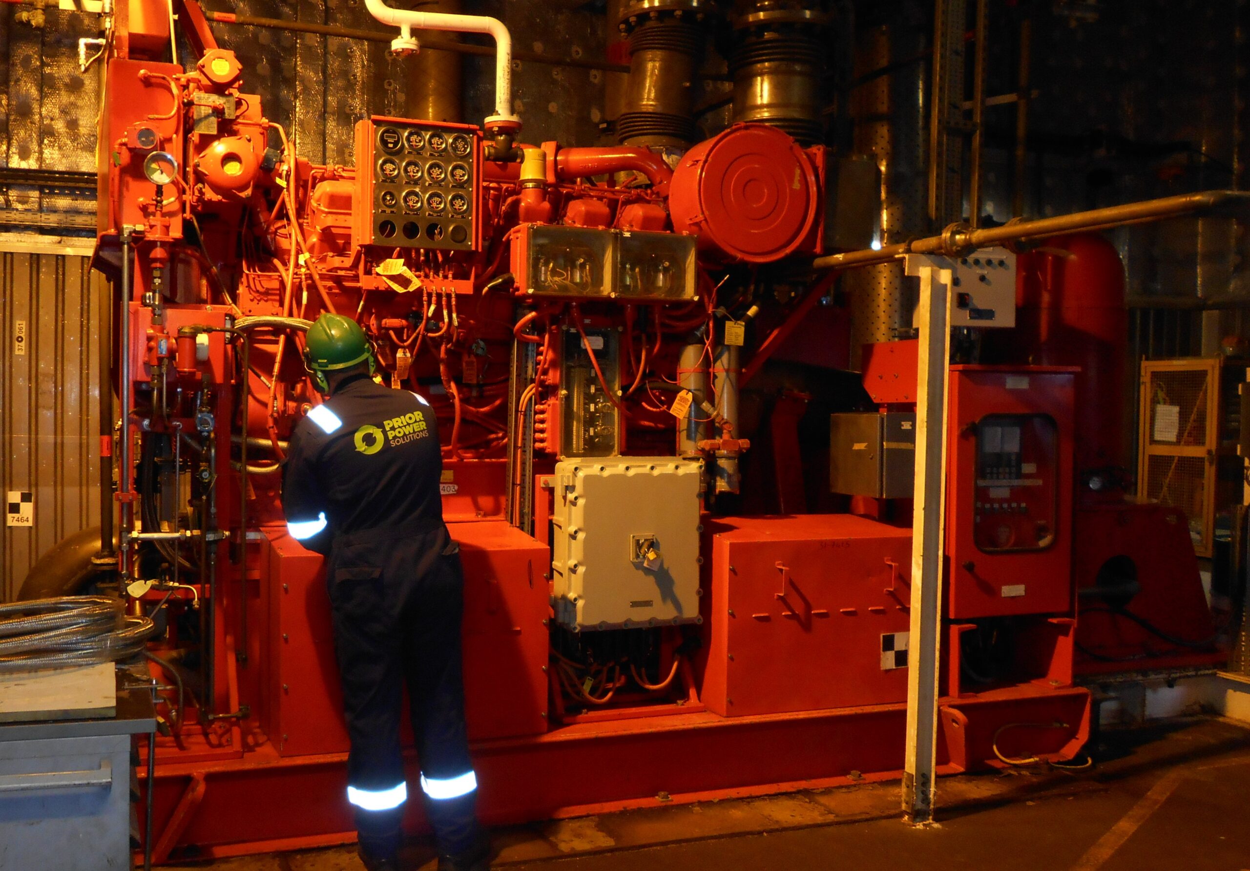 Offshore Services Catepillar Engine Repair