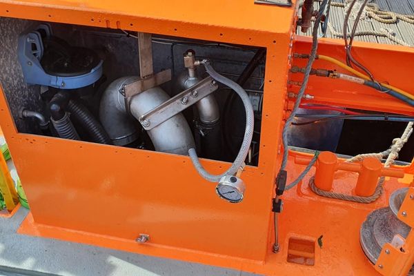 Wet Exhaust Repair